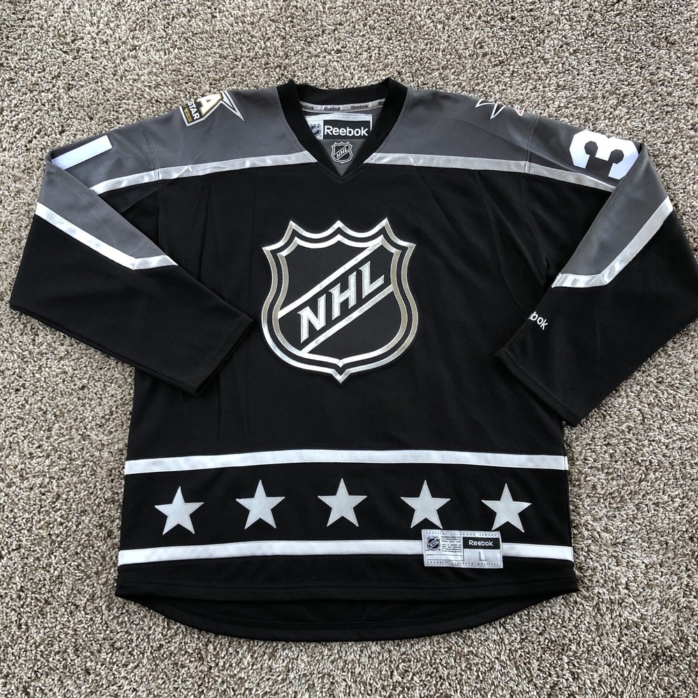 Reebok Martin Jones 2017 NHL All-Star Game Hockey Jersey Mens L San Jose Sharks